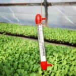 Gewächshaus Temperatur überwachen